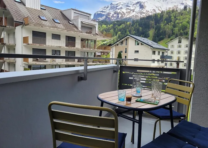 Central, Newly Renovated 2-room Engelberg